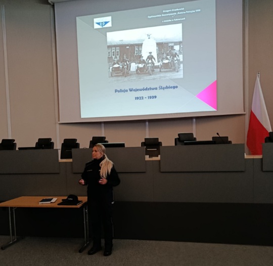 Wizyta w Komendzie Wojewódzkiek Policji w Katowicach