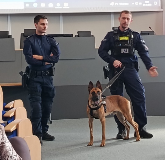 Wizyta w Komendzie Wojewódzkiek Policji w Katowicach