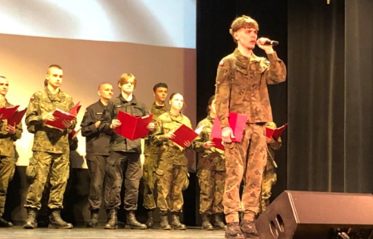 �lubowanie Oddzia�u Przygotowania Wojskowego