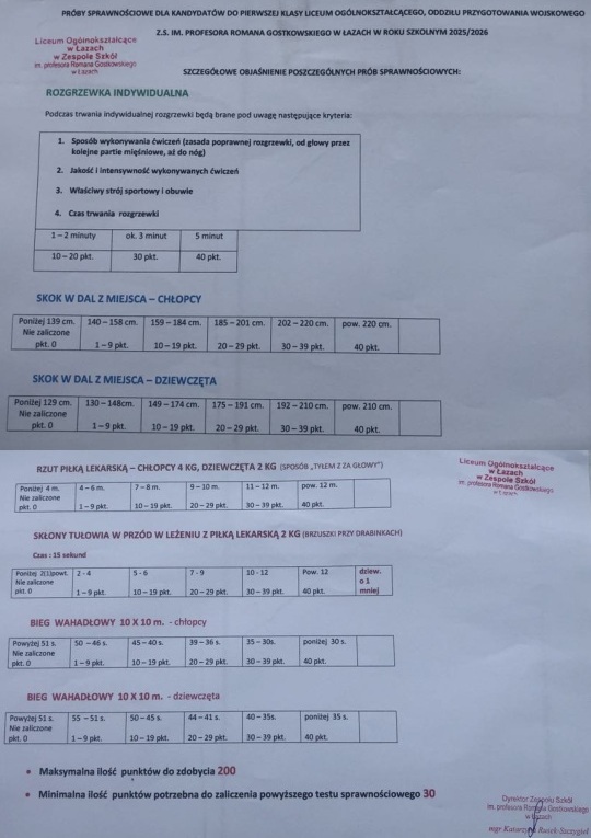 Próba sprawności fizycznej